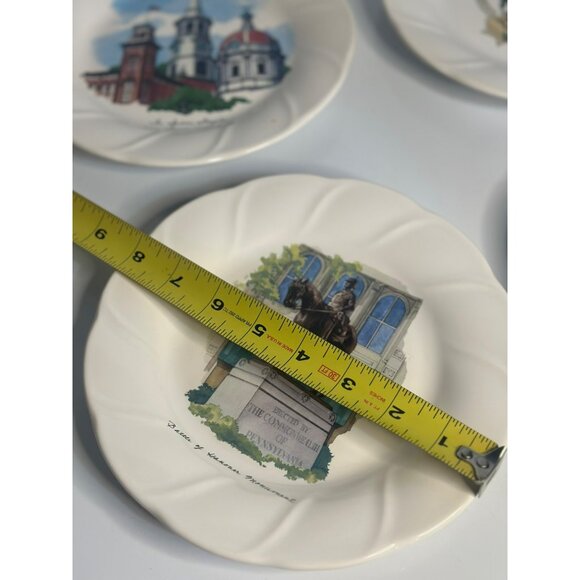 VTG Pfaltzgraff  1999 York County PA 250th Anniversary Plates 8" Set of 5 - Picture 6 of 7